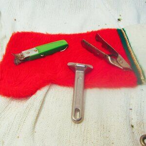 VTG BOTTLE & JAR OPENERS, SET OF 3